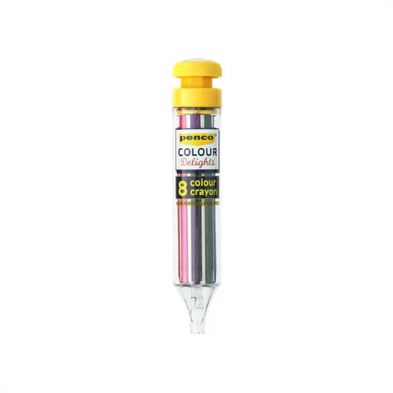 Crayon 8 couleurs Penco