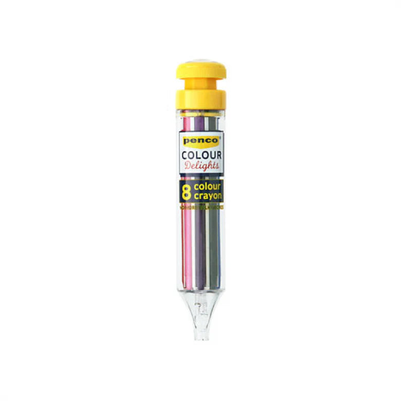 Crayon 8 couleurs Penco