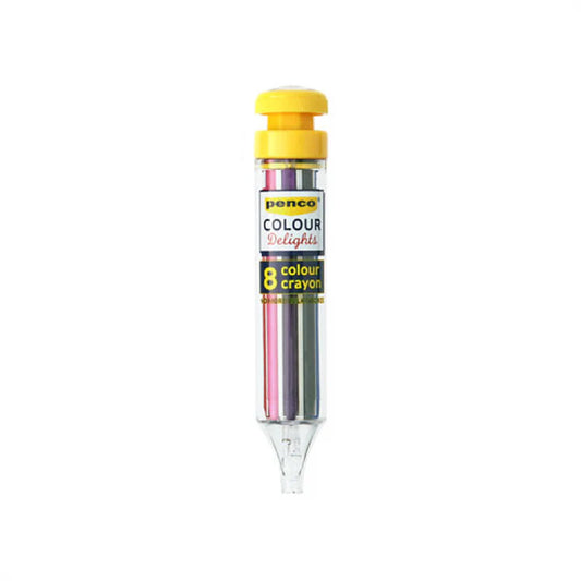 Crayon 8 couleurs Penco