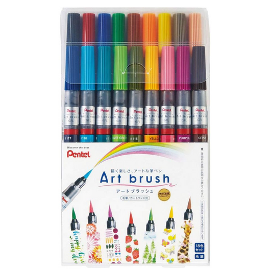 Pochette de pinceau art brush pentel