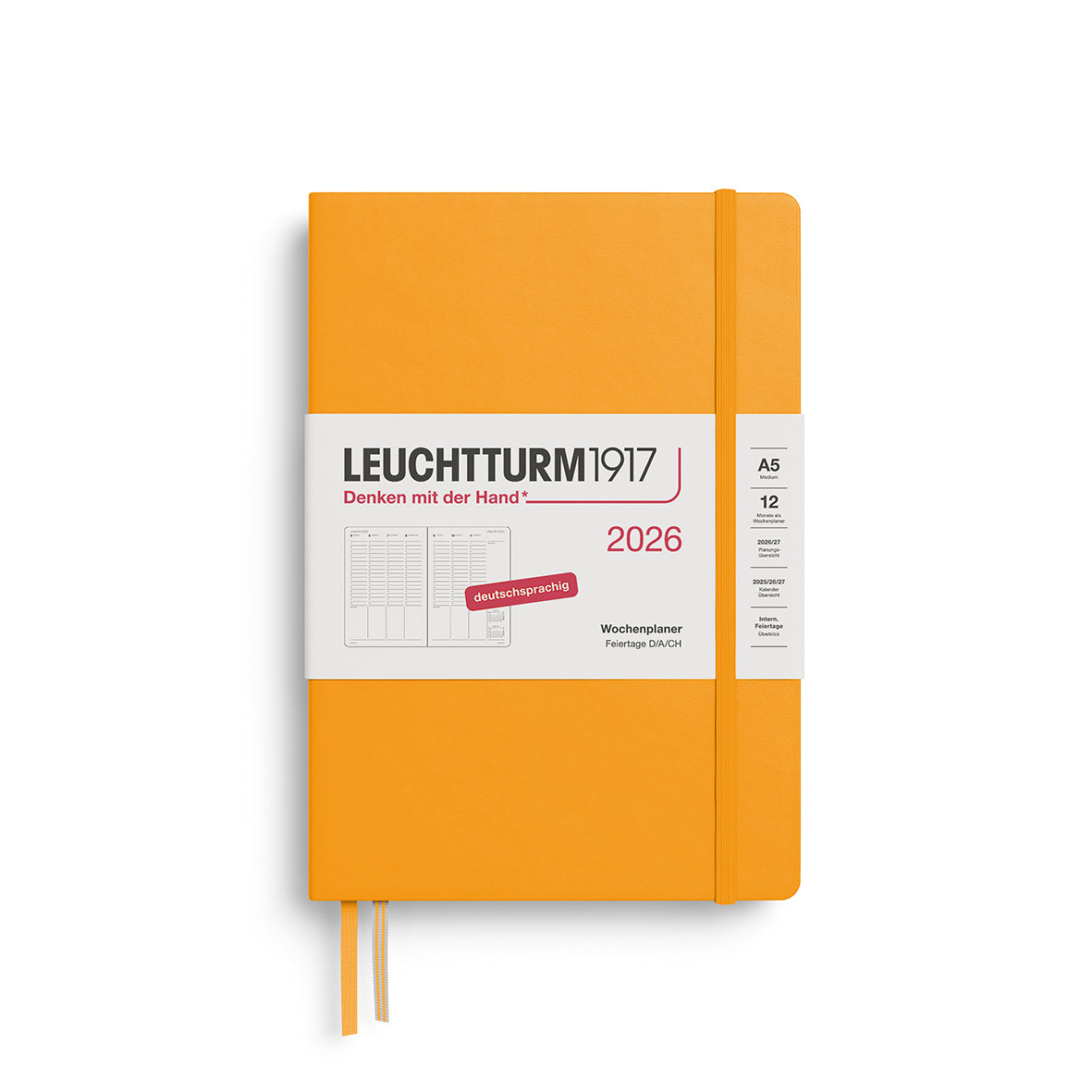 planificateur-semainier-2026-medium-a5-francais-leuchtturm1917 vue 4