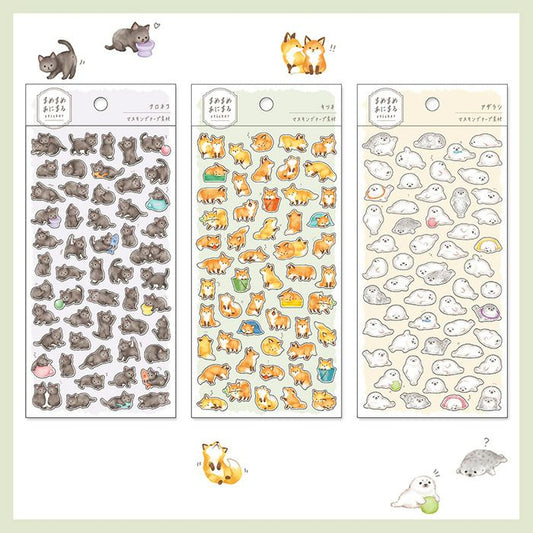 Mind Wave – Sticker Mame Mame Animaru - Motif au choix