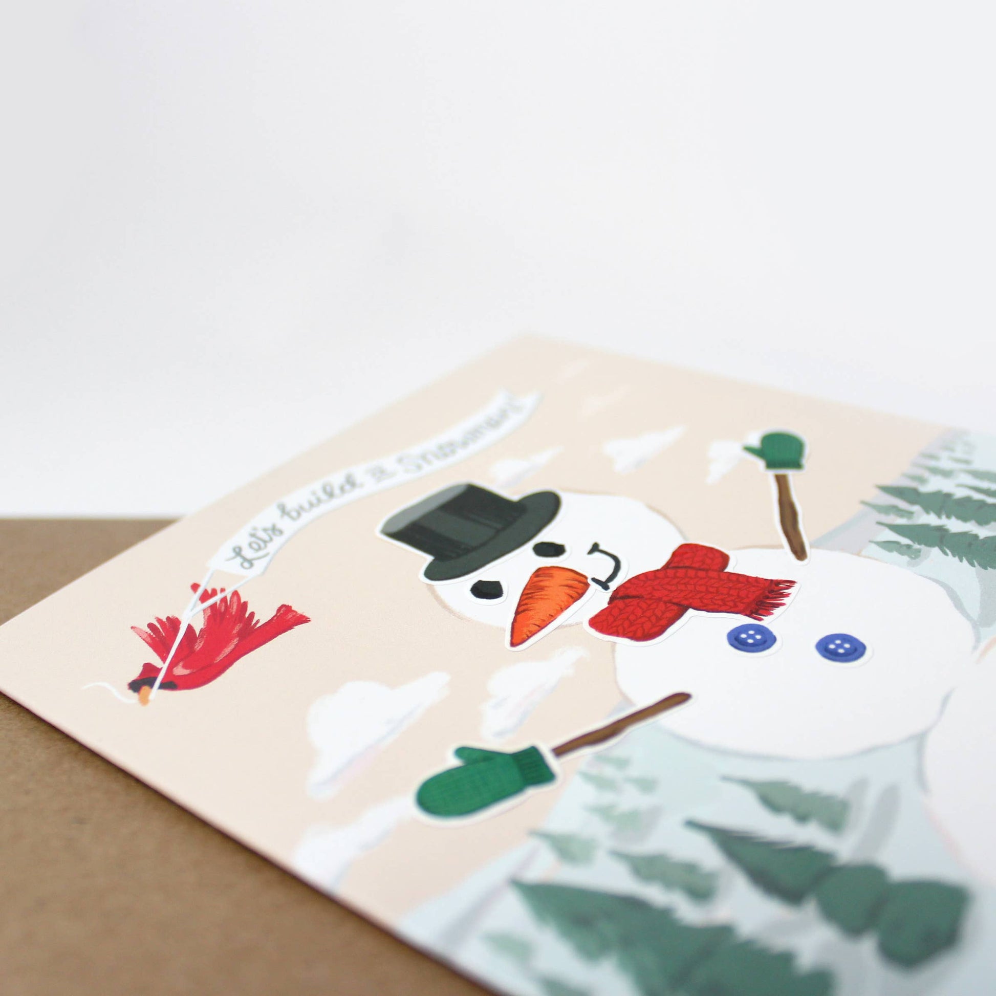 carte-scene-autocollant-construis-un-bonhomme-de-neige vue 10