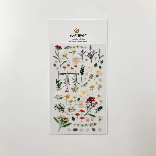 Lettre florale - 1089