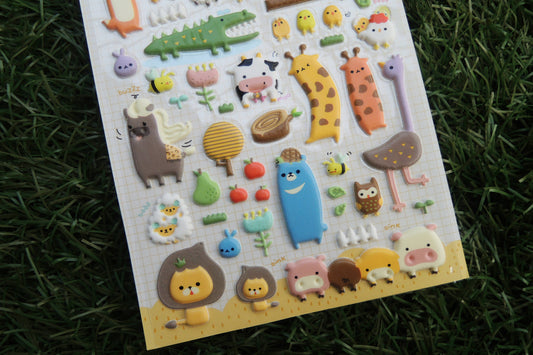Stickers Ferme d'animaux n°1009