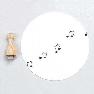 Tampon | Notes de musique double - S — Perlenfischer