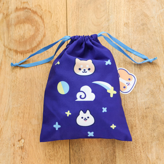 Pochette à cordon - Corgi Starlight