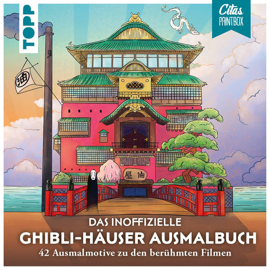 Livre de coloriage – Maisons & Univers du Studio Ghibli