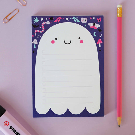 bloc-notes-mini-cute-ghost-violet-a6 vue 4