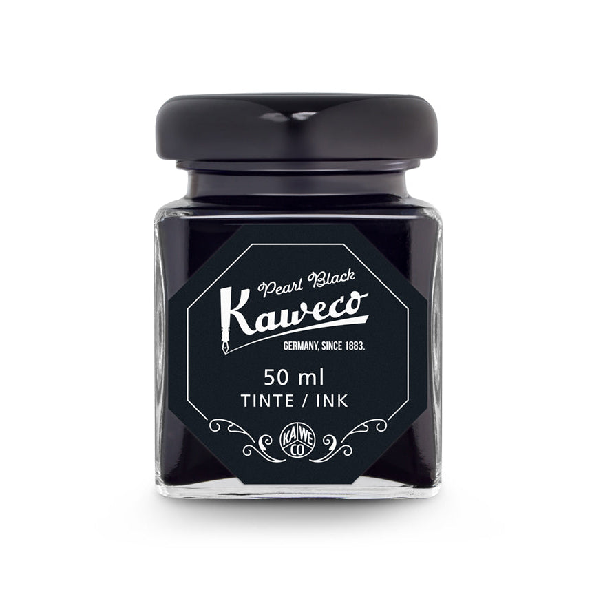 Encre Kaweco – Pearl Black (Noir Nacré) – Flacon