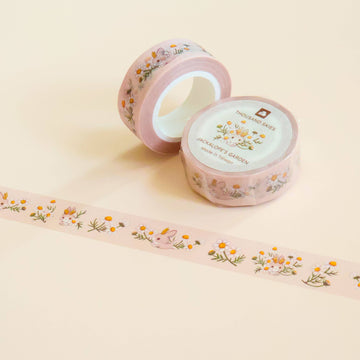 Ruban washi – Petit Jackalope & fleurs de camomille – Thousand Skies