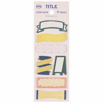 Sticky Note – Custom Journaling · Cadres & Titres - Greeting Life × WHW!