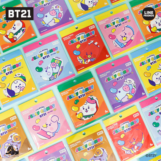 BT21 Line Kpop BTS Stickers