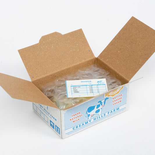 Mini carton stickers - Produits laitiers