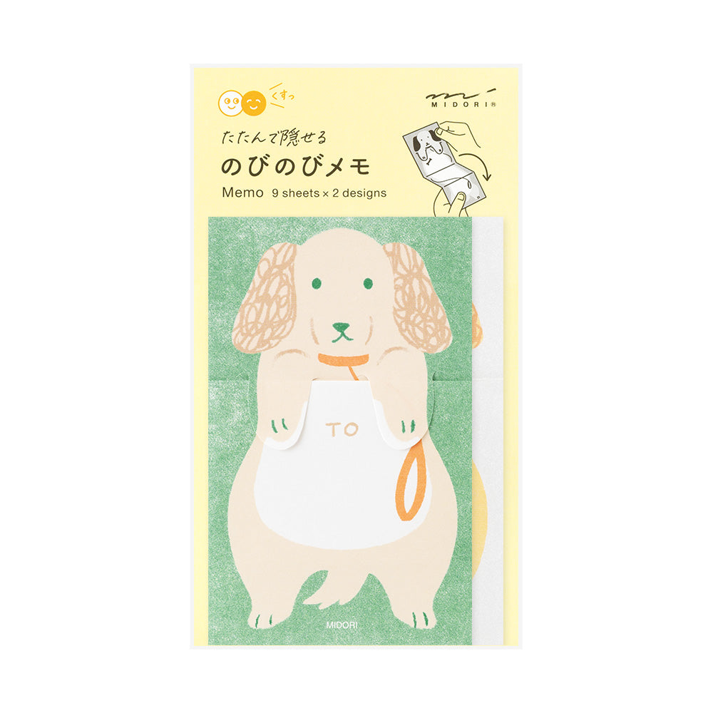 Mémo Secret Stretchy – Chien & Raton Laveur