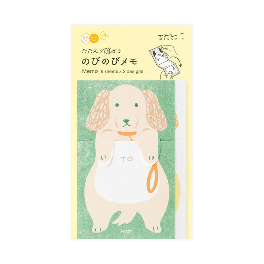 Mémo Secret Stretchy – Chien & Raton Laveur