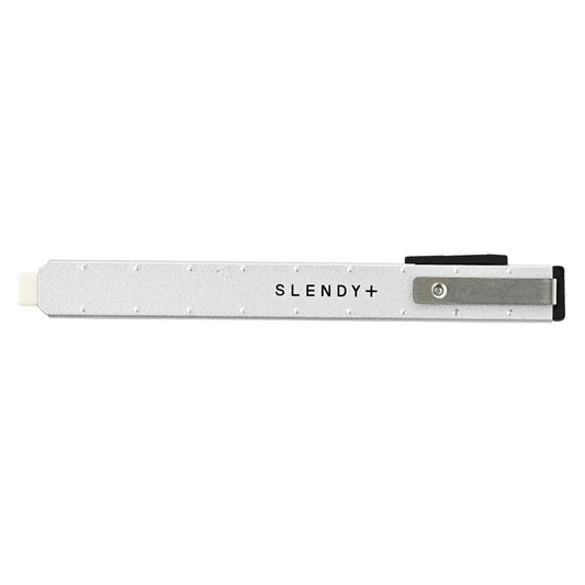 Gomme SLENDY + – Ultra fine & précise - Gris Clair