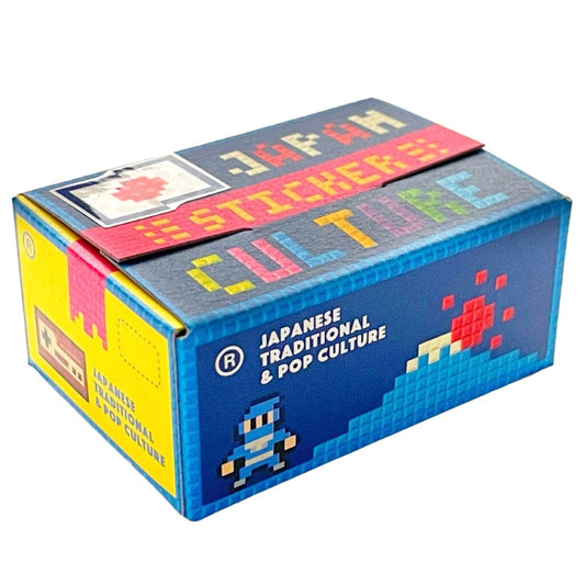 Mini carton stickers -  Pixels du Japon