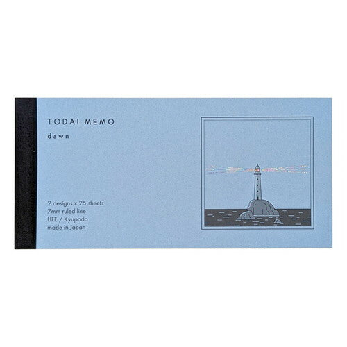 Bloc mémo Kupodo × Life Stationery – Lighthouse Memo Pad - 2 modèles dipo