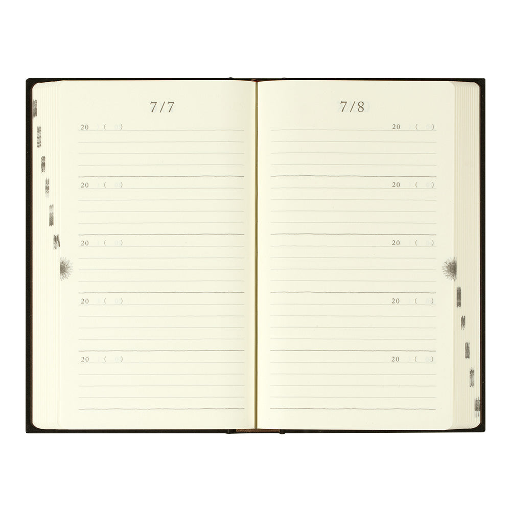 agenda-5-ans-fleurs-brodees-midori-copie vue 2