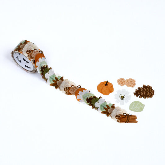Washi tape Pot Pourri Bande citrouille canelle pomme de pin