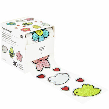 Paper Poetry – Stickers Chingu Printemps - Avec distributeur