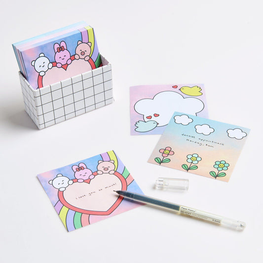 Paper Poetry – Boîte de notes Chingu - Taille au choix