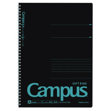 Cahier A4 à anneaux souples – Campus Soft Ring – Kokuyo