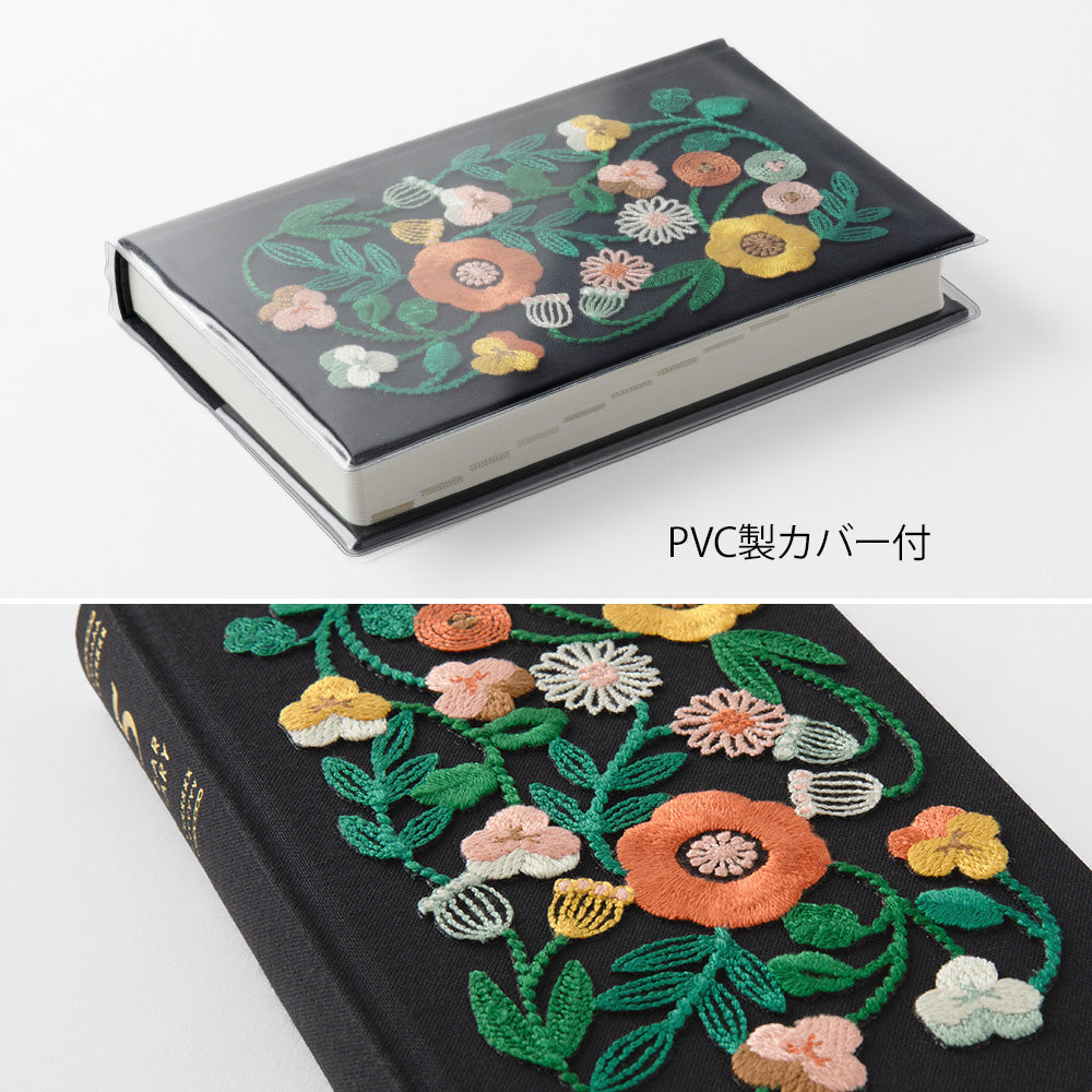 agenda-5-ans-fleurs-brodees-midori vue 2
