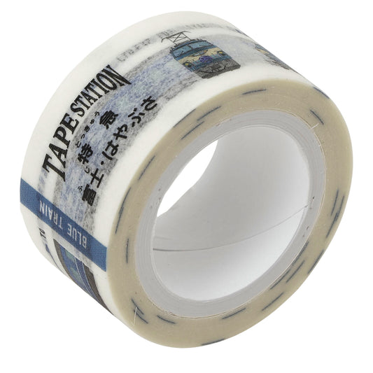 washi-tape-station-train-bleu-express-de-nuit-tokyo-kyushu vue 2