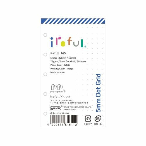 Recharges M5 Sakae Technical Paper – Iroful (Dot & Blanc)