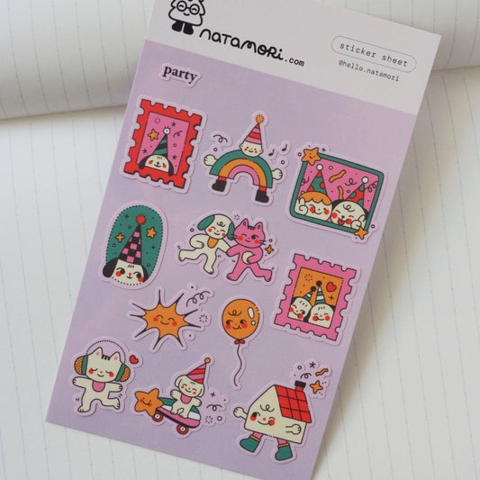 Stickers Vinyle - Fête