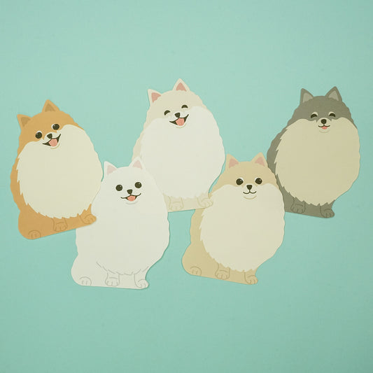 Bloc mémo Pomeranian