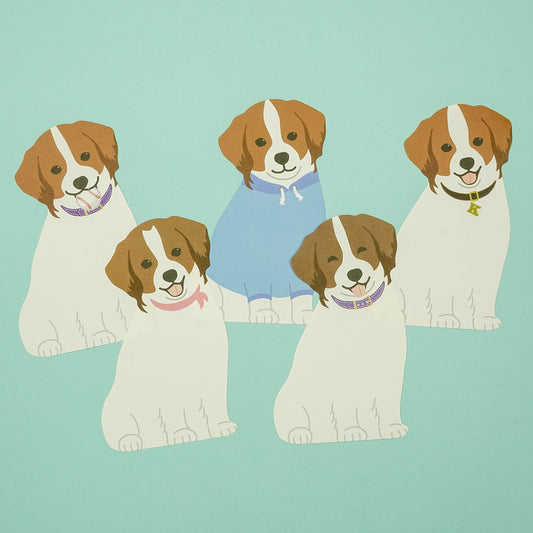 Bloc mémo Chien Hollandais