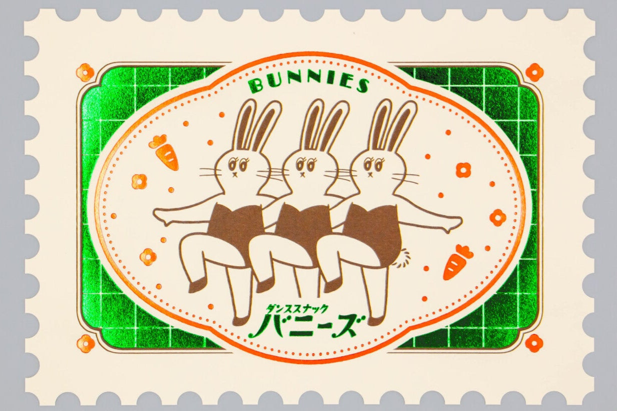 carte-postale-retro-rokkaku-x-ob1toy-edition-foil vue 2