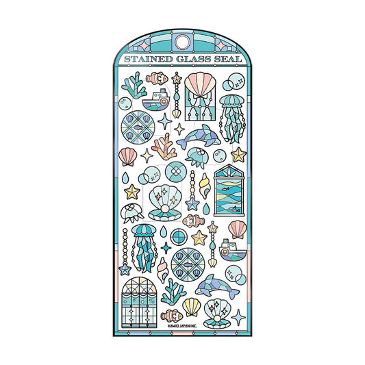 Stickers Vitrail – Dorure holographique noire
