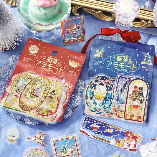 Flake Stickers BGM – Christmas 2025 Limited Edition - Vitraux de Noël