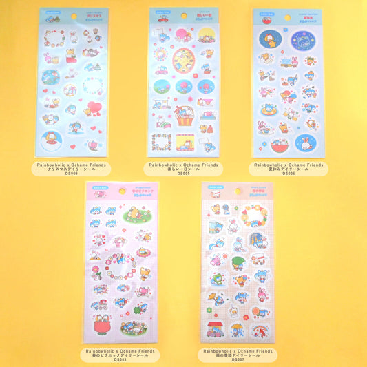 Stickers Quotidiens Ochame Friends – Rainbowholic x Ochame