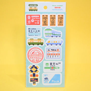 Stickers Quotidiens Train Travel – Rainbowholic x Tazdaunicorn