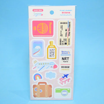 Stickers Quotidiens Air Travel – Rainbowholic x Tazdaunicorn