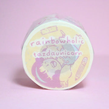 Masking Tape Rainbowholic x Tazdaunicorn – Stationery Wonderland (Dorure Or)