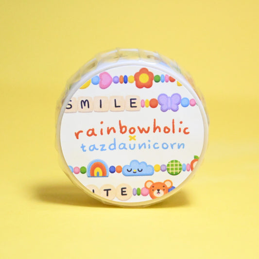 Masking Tape Rainbowholic x Tazdaunicorn – Nakayoshi Bracelet