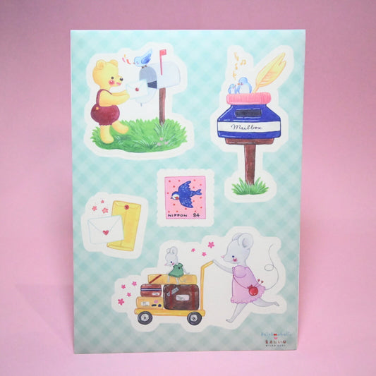 Stickers Happy Mail – Rainbowholic x Niina Aoki