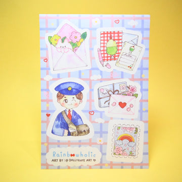 Masquing Stickers Happy Mail Time – Rainbowholic x Dolly Kaye