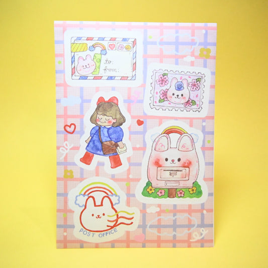 Masquing Stickers Happy Mail Time – Rainbowholic x Dolly Kaye