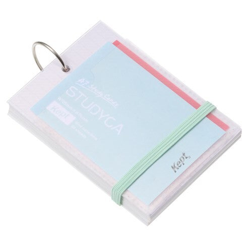 Cartes mémo quadrillées avec pochette – Format large