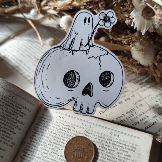 Sticker Ghost & Skull | Jon Turner