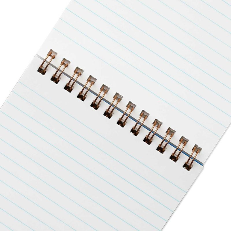 bloc-notes-spirale-vertical-ligne-b6 vue 2
