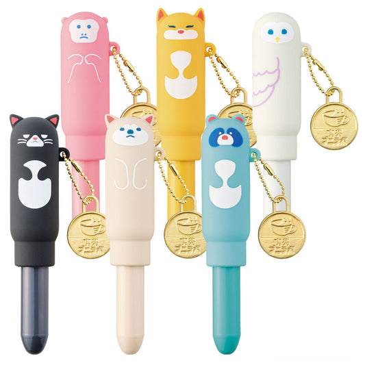 Stylo bille mini Café Punilabo – Animal   (Modèle au choix)