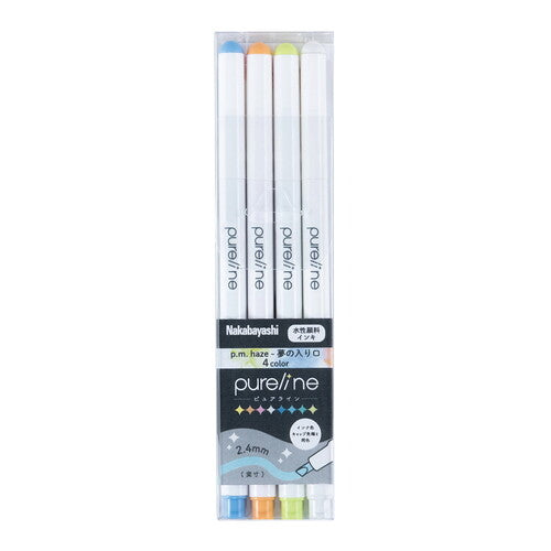 Set de 4 surligneurs PureLine – Dream Entrance » – Nakabayashi